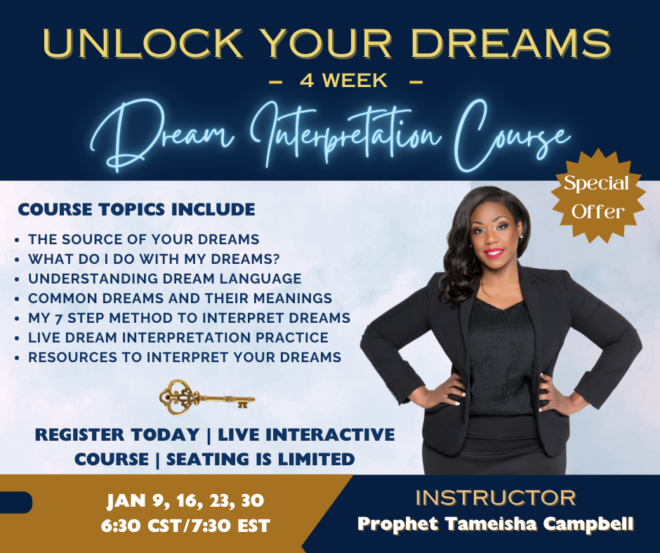Unlock Your Dreams: Dream Interpretation Course Jan 2025